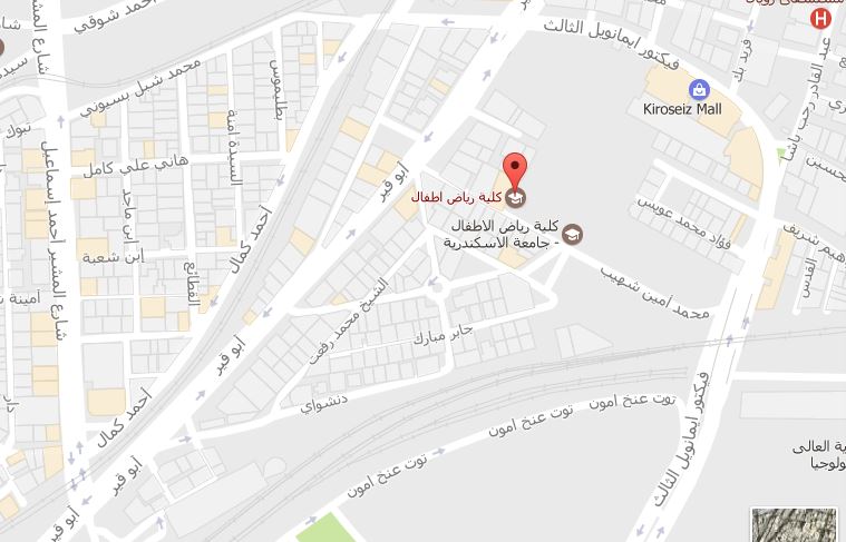 خريطة الكلية