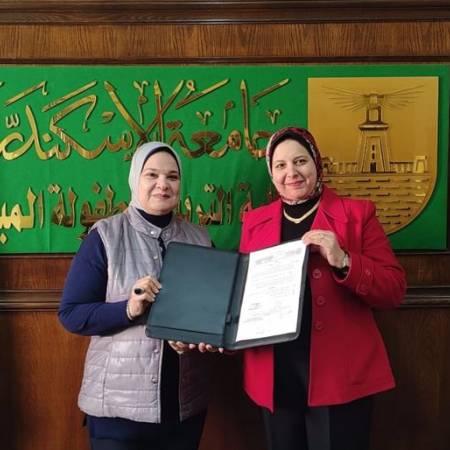 The issuance of a decision by His Excellency the Professor, President of Alexandria University, to appoint Mrs. Dr. Samar Saad Muhammad Youssef Al-Duwaini as Acting Chairman of the Council of the Department of Psychological Sciences.
